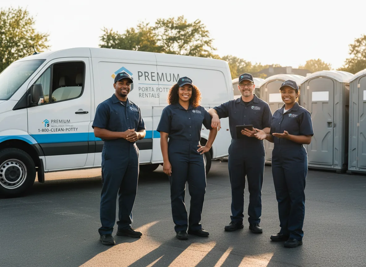 VIP Portable Toilets company in The Plains, OH